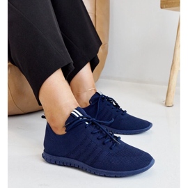 Tênis esportivo Shukornia azul marinho 2