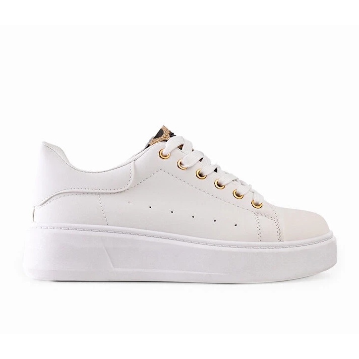 D/CEO Tênis branco com decoração Asmait atraente 2