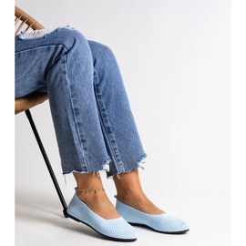 D/CEO Sapatilhas de tecido azul da Yafia 2