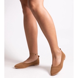 D/CEO Sapatilhas Wendana em tecido caramelo castanho 2