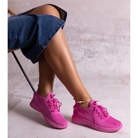 D/CEO Tênis esportivo Khitam rosa escuro 2