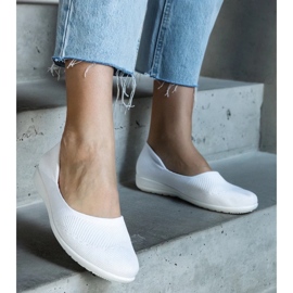 D/CEO Sapatilhas de tecido branco Provencher 1