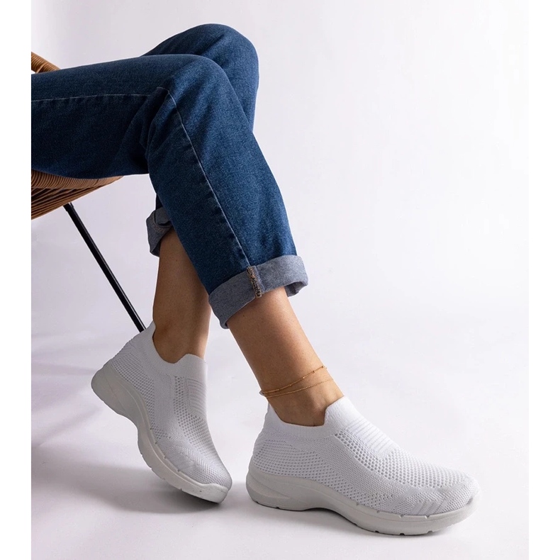 D/CEO Tênis esportivo slip-on branco Mora 1