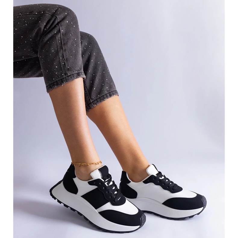 D/CEO Tênis plataforma Cremorna preto 2