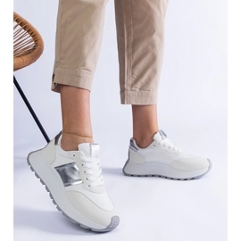 D/CEO Tênis plataforma Cremorna branco 2