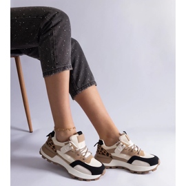 D/CEO Tênis bege decorado com motivo animal Soria 2