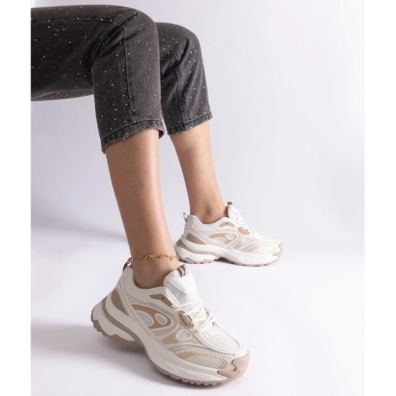 D/CEO Tênis esportivos femininos brancos da Limon 1