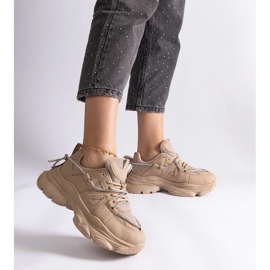 D/CEO Tênis esportivo feminino bege escuro Ivett 2