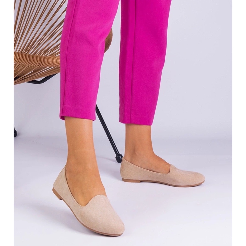 D/CEO Ballerinas clássicas bege de Ekozamsz Valensia 2