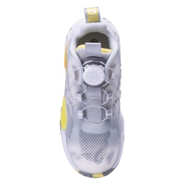 Sapatos esportivos infantis IQ Cross the Line Baski 92800598176 cinza 2