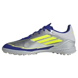 Adidas F50 League Messi TF IH0919 Silver-Blue prata 1