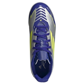 Adidas F50 Club Messi em IH0922 sapatos de prata 1