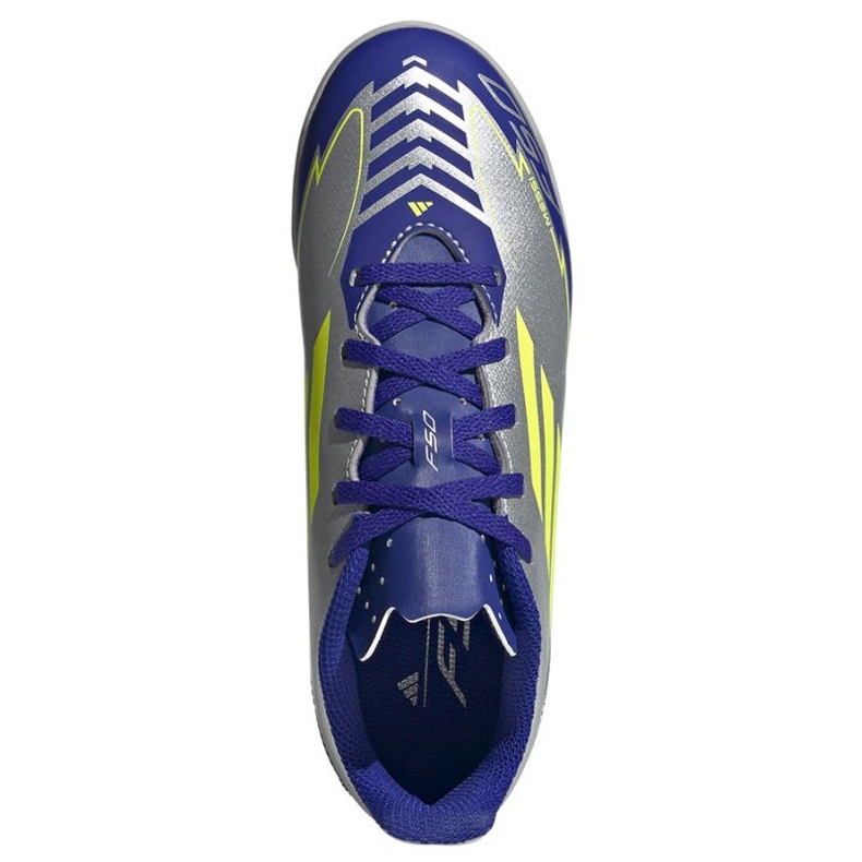 Adidas F50 Club Messi em IH0922 sapatos de prata 1