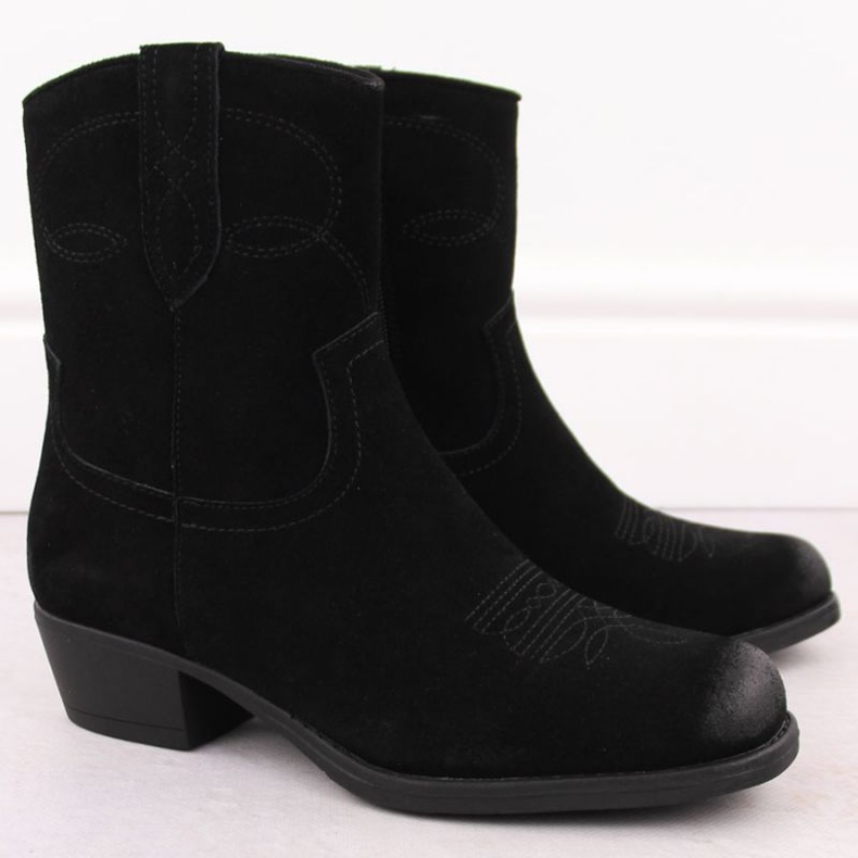 Botas femininas Sergio Leone SK456a Black preto 1