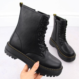 News Notícias femininas EVE455 BOTAS NEGRAS preto 1
