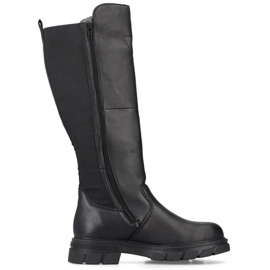 Rieker Z9158-00 feminino botas pretas preto 1