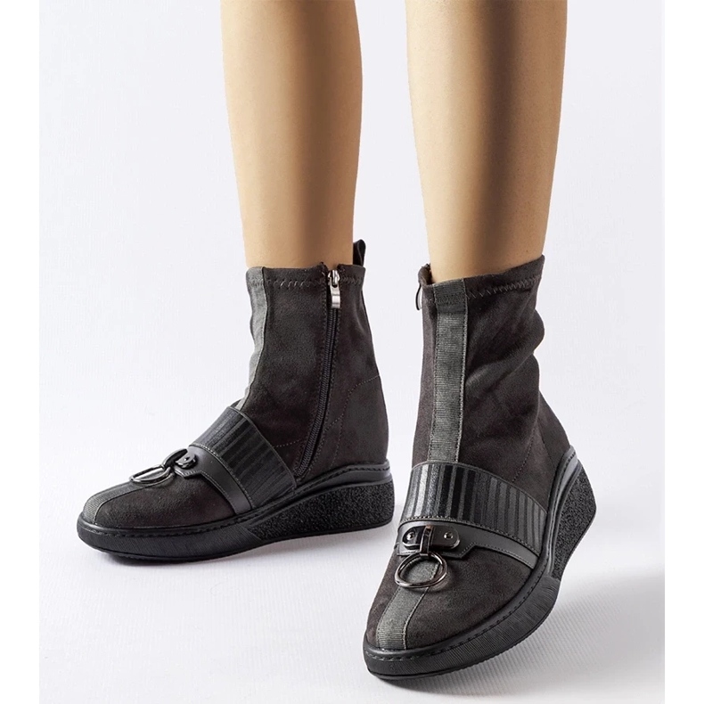 D/CEO Botins meia cinza da Colonnata 1