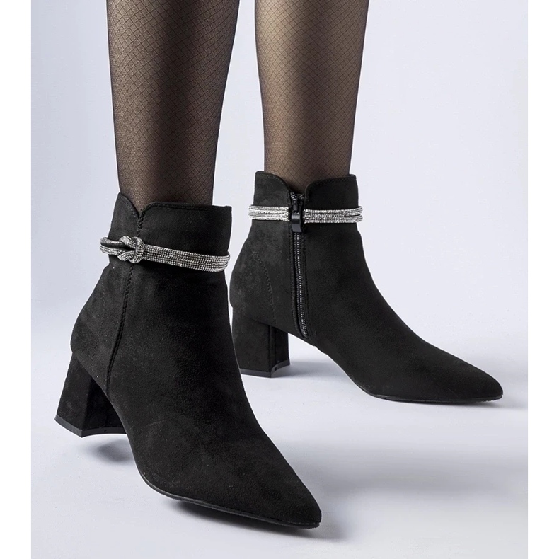 D/CEO Botins com isolamento Alba pretos 1