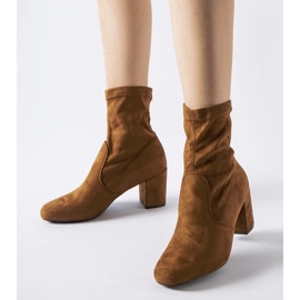 D/CEO Botins de cano curto Lexington castanhos 2