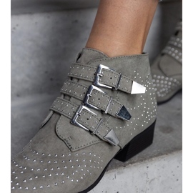 D/CEO Botins decorativos verdes de salto baixo Forever 2