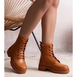 D/CEO Botas clássicas com isolamento marrom da Edmund 1