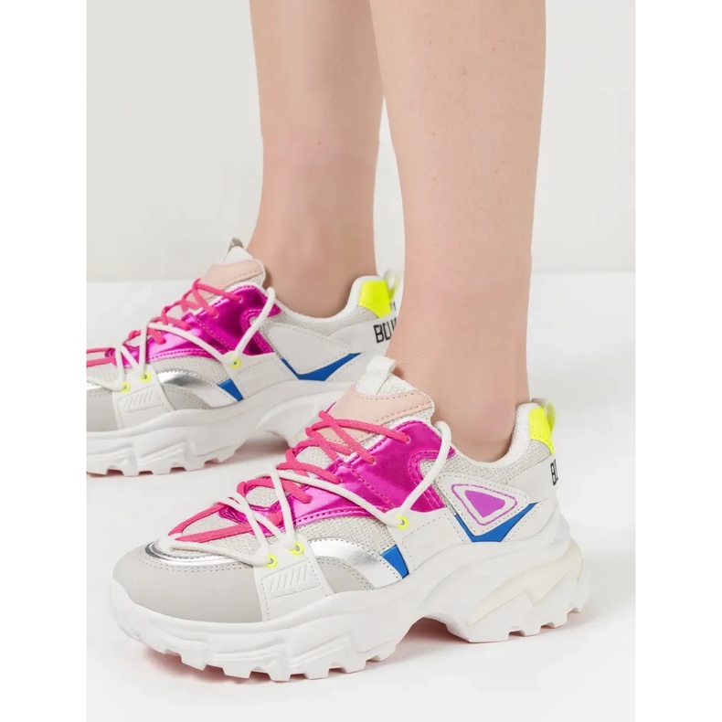 Tênis femininos Zelora Rose Red multicolorido 1