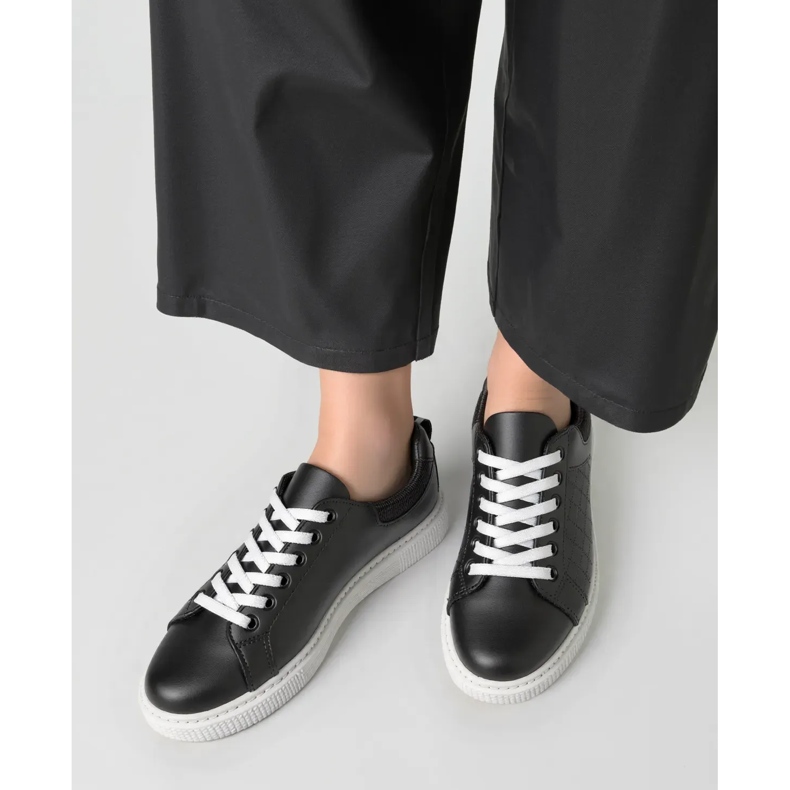 Tênis femininos Veltor Black preto 1