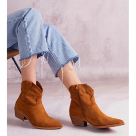 D/CEO Botins castanhos Erinne marrom 1