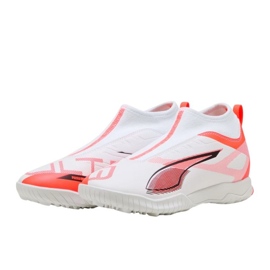 Puma Ultra 5 Match+ LL TT 108355 01 Sapatos de futebol branco 1
