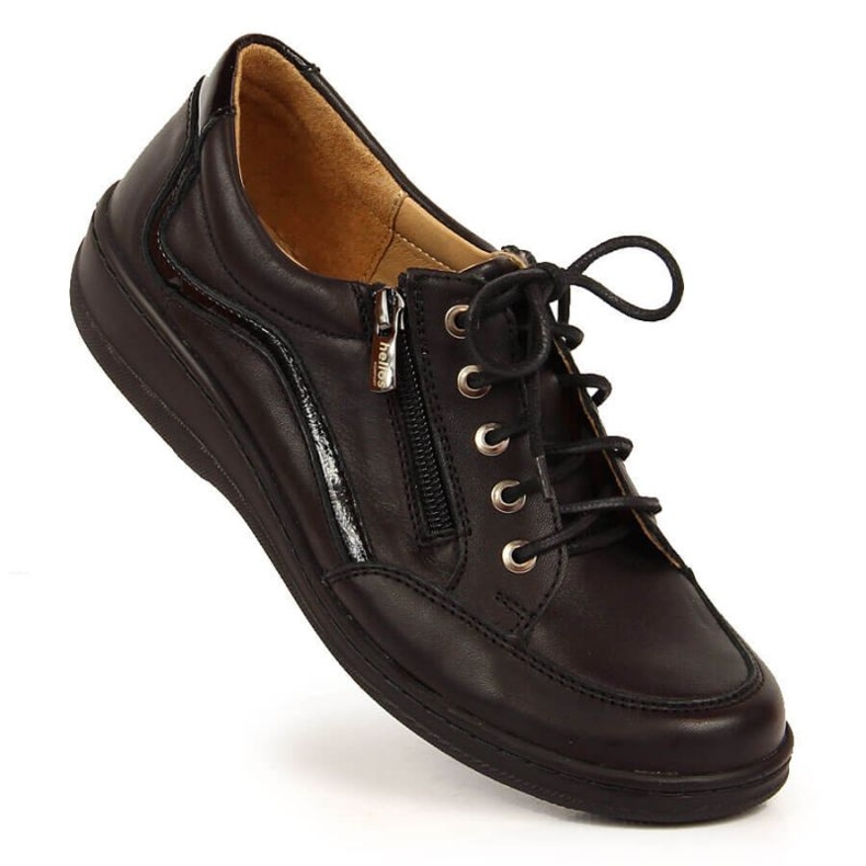 Helios H411a Black Shoes preto 1