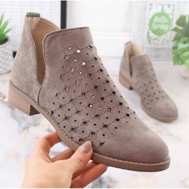 M.Daszyński Botas abertas M. Daszyński San12a Brown castanho 1