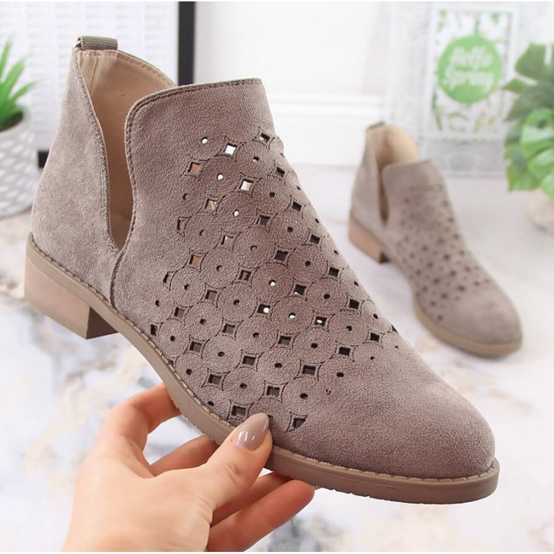 M.Daszyński Botas abertas M. Daszyński San12a Brown marrom 1