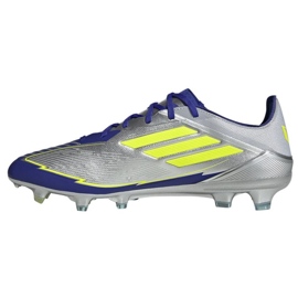 Adidas F50 Pro Messi FG JR8023 Sapatos de futebol de prata 1
