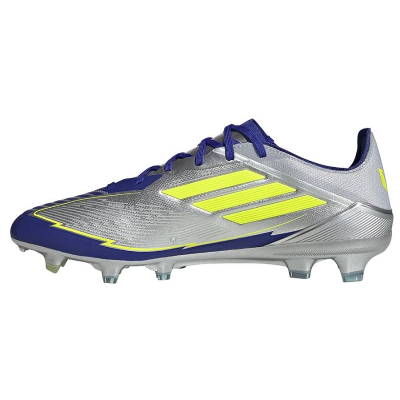Adidas F50 Pro Messi FG JR8023 Sapatos de futebol de prata 1