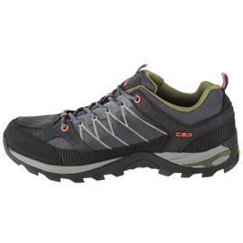 Sapatos de trekking cmp rigel baixo 3q54457-51ug preto cinza 1