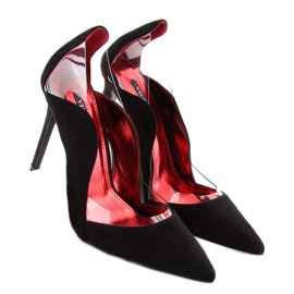 Pinos pretos com inserções transparentes 1 Pinos pretos com inserções transparentes 1