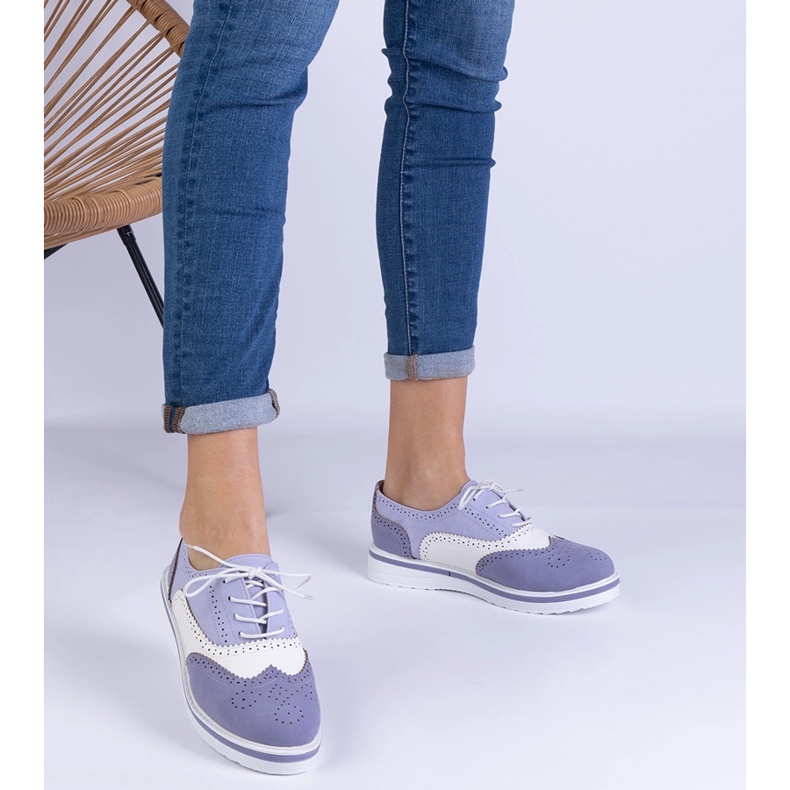 Violet Classic Oxford Shoes tolet 1