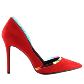 Pinos iridescentes vermelhos 5126 Vermelho 1