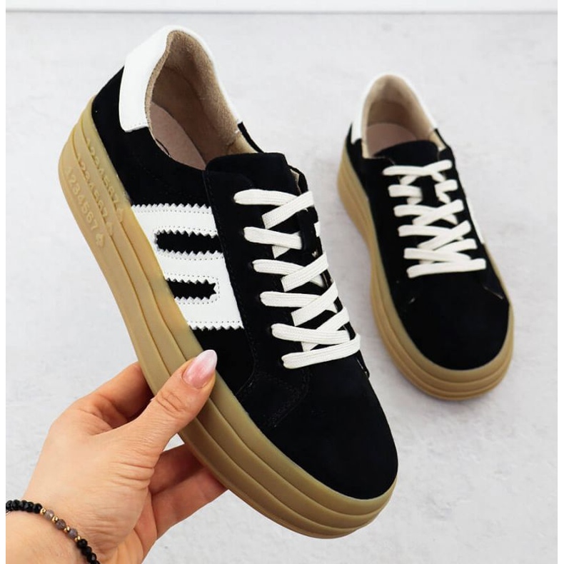 Sapatos na plataforma Filippo Paw589 Black preto 1