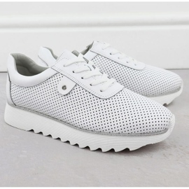 S.Barski Sapatos na plataforma S. Barski LR51-629 White branco 2