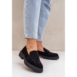 Mocassins Black -Loafers de Mulheres preto 2