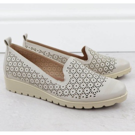 M.Daszyński Sapatos em M. Daszyński MR1628-20 em flores cinza 2