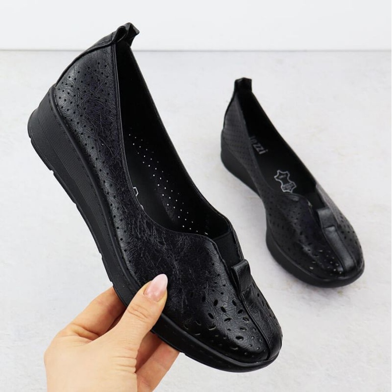 Sapatos abertos jezzi rmr1840-13 preto 1