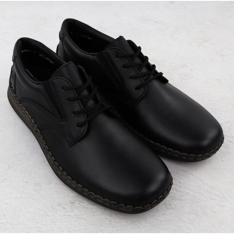 Sapatos masculinos Rieker 05211-00 Black preto 2