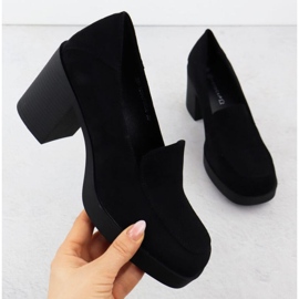 Potocki destacando sapatos em SZ12547 WOL288A preto 1