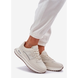 Tênis femininos Big Star NN274A088 Light Beige bege 1