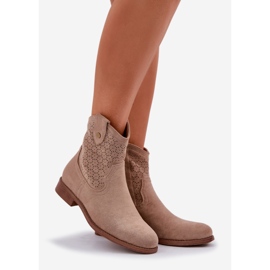 S.Barski Saltos planos de abertura bege 1