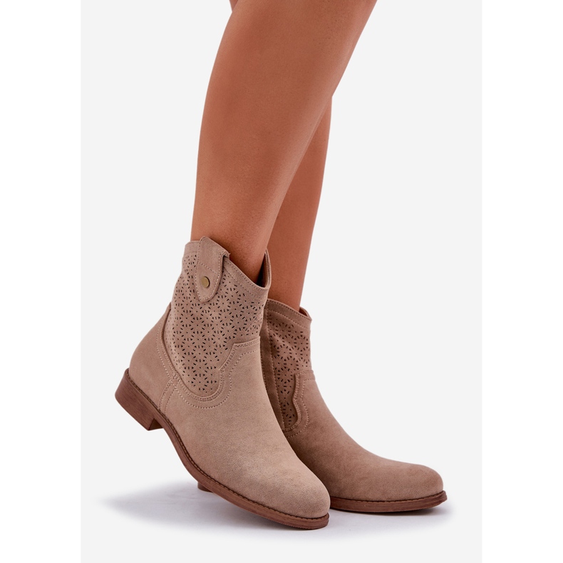 S.Barski Saltos planos de abertura bege 1