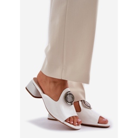 Jezzi Elegantes mulheres baixas -ele com uma decoração branca branco 1