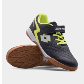 Sapatos de futebol Lotto Dasher T 2600920T-11124 Black preto 1